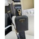 PRADA Re-Edition 2005 Saffiano leather bag Black/Gold Hardware