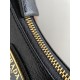 PRADA Re-Edition Saffiano leather mini bag Black/Gold Hardware