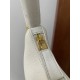 PRADA Re-Edition Saffiano leather mini bag White/Gold Hardware