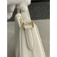 PRADA Re-Edition Saffiano leather mini bag White/Gold Hardware