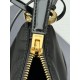 PRADA Re-Edition 2002 Re-Nylon and brushed leather shoulder bag Black/Gold Hardware