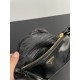 PRADA Re-Edition 2002 small leather shoulder bag Black/Gold Hardware