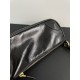 PRADA Re-Edition 2002 small leather shoulder bag Black/Gold Hardware