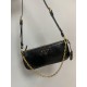 PRADA Re-Edition 2002 medium leather shoulder bag Black/Gold Hardware