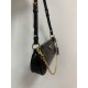 PRADA Re-Edition 2002 medium leather shoulder bag Black/Gold Hardware