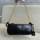 PRADA Re-Edition 2002 medium leather shoulder bag Black/Gold Hardware