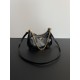 PRADA Re-Edition 2002 leather shoulder bag Black/Gold Hardware