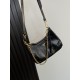 PRADA Re-Edition 2002 leather shoulder bag Black/Gold Hardware