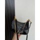 PRADA Re-Edition 2002 leather shoulder bag Black/Gold Hardware