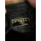 PRADA Re-Edition 2002 leather shoulder bag Black/Gold Hardware