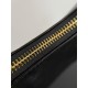 PRADA Re-Edition 2002 leather shoulder bag Black/Gold Hardware