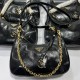 PRADA Re-Edition 2002 leather shoulder bag Black/Gold Hardware