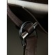 THE ROW Soft Margaux 12 Bag in Leather Brown/Silver Hardware