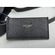 SAINT LAURENT LE 5 À 7 supple baby bag in grained leather Black